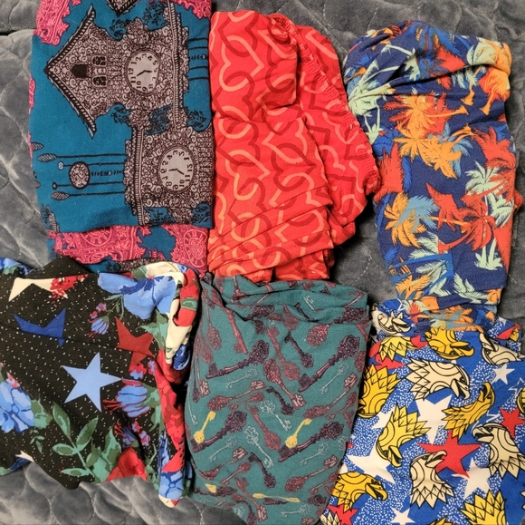 Lularoe leggings lot TC - Picture 1 of 2